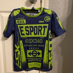 Esports pro-wear jersey size boys 8